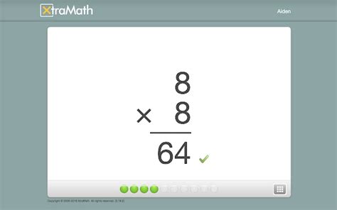 Xtramath Web Application